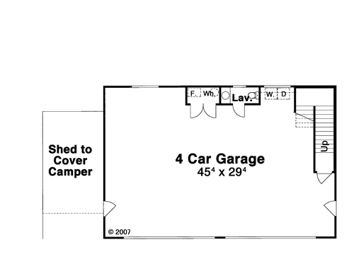 First Floor image of KIPLING House Plan